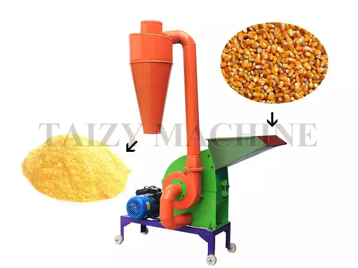 Hammer Mill Grinder for Corn | Small Corn Meal Grinder