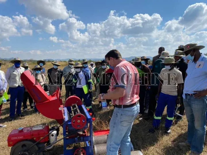 feedback of multi function corn thresher machine