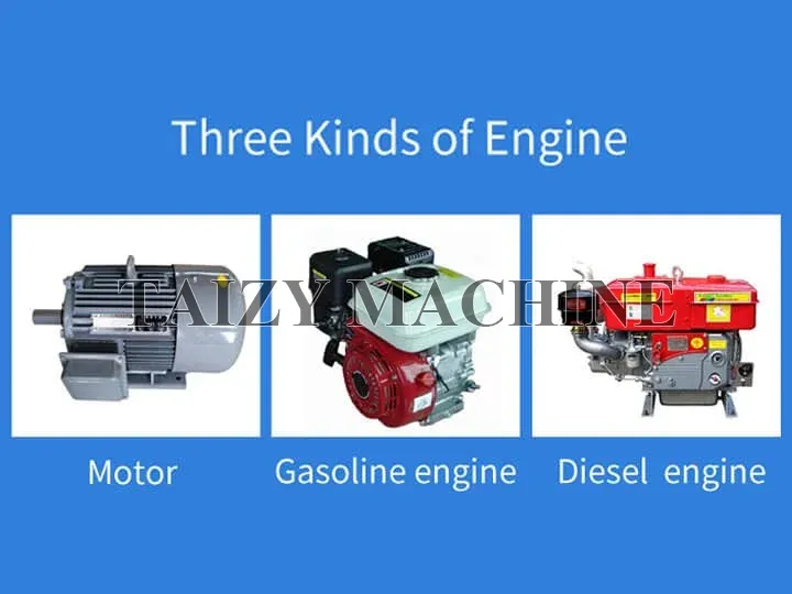 three main power of the corn thresher
