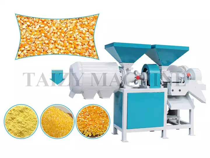 maize grits machine