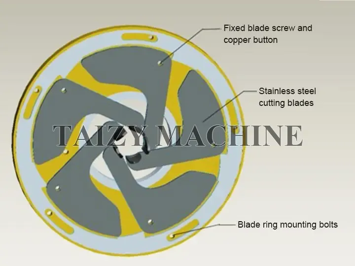 Máquina desgranadora de maíz fresco | Máquina peladora de maíz dulce 10 estructura de la cuchilla de la máquina desgranadora de maíz fresco