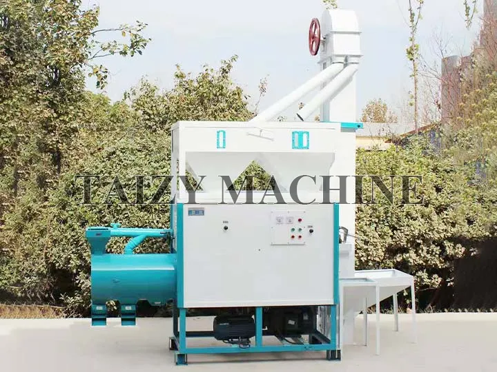 Machine de fabrication de gruau de maïs | Fraiseuse de gruau de maïs 3 machine à gruaux de maïs avec double ascenseur pour économiser la main-d’œuvre et le temps