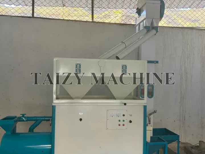 corn grits making machine exported to Cape Verde