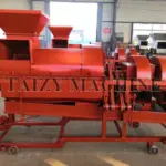 red versatile corn threshing machine without wheel