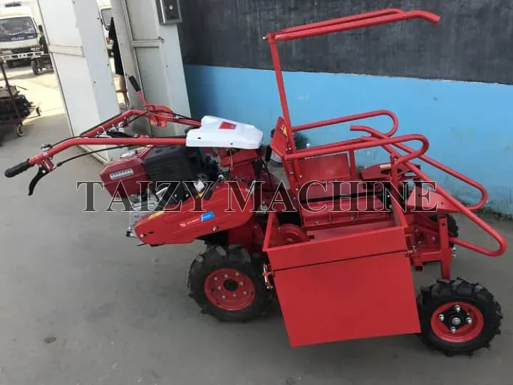 maize harvesting machine for corn harvesting