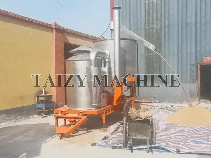 Mobile Grain Dryer for Small Farm 1 mobile grain dryer operation process of drying corn