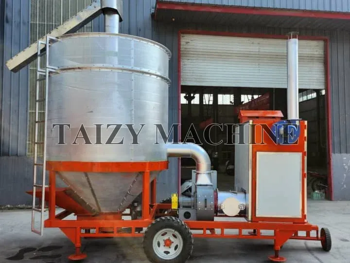 Mobile Grain Dryer for Small Farm 3 single bin of small farm grain dryer for drying grains