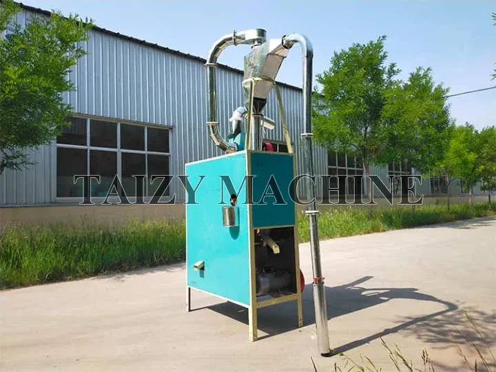small grain cleaning machine for processing crops