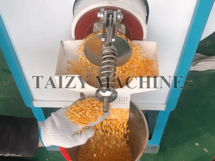 the first grinding produce peeled corn