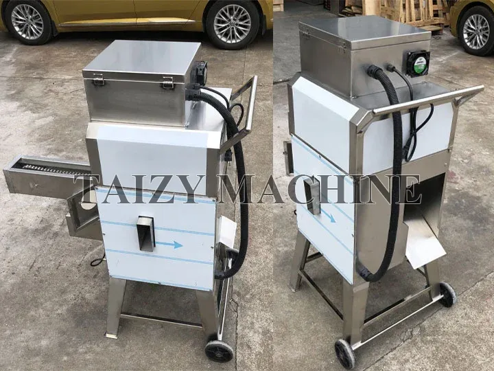 Successful Cooperation with Egyptian Customers of Sweet Corn Peeling Machine