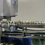 corn conveyor belt of corn cob shucker