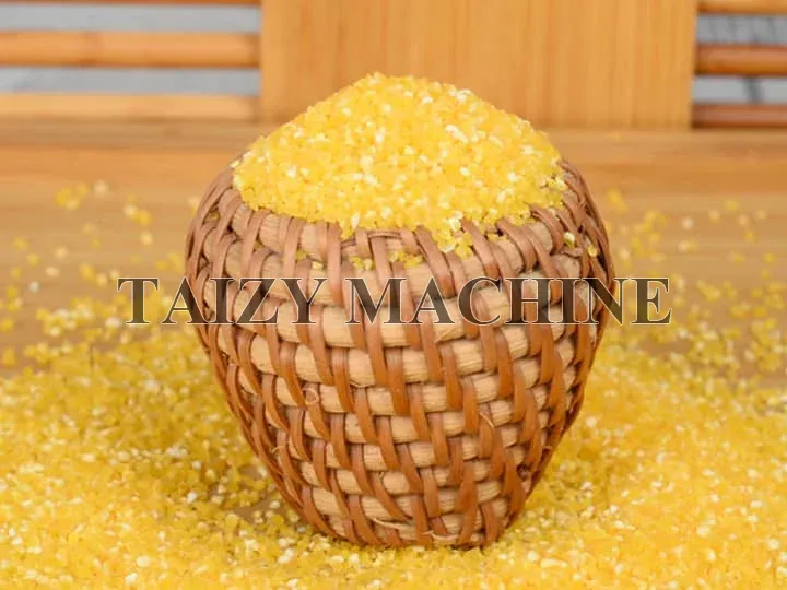 Maize Processing Success Story: Corn Grinder Machine in India 1 corn grits made by corn grits making machine