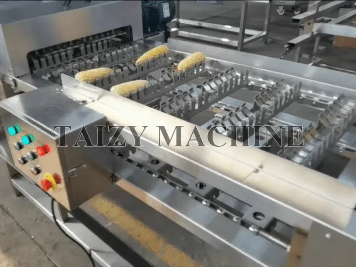 double-row waxy corn cutter