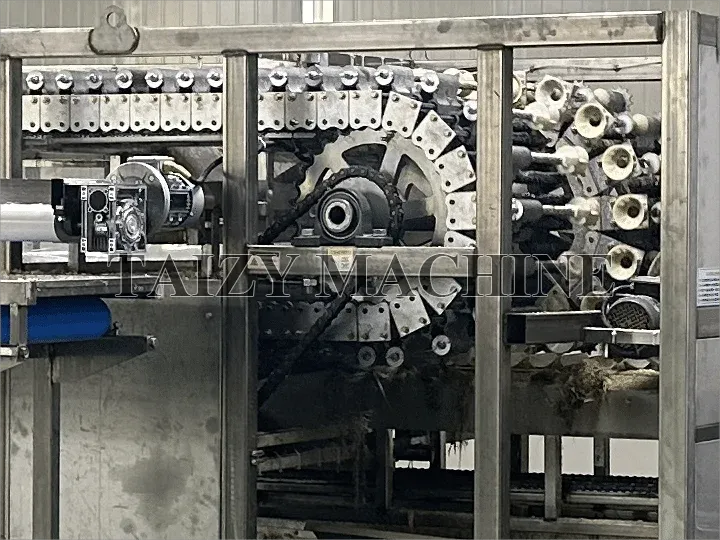 Industrial Corn Husk Remover For Large Food Processing Factory 3 pneumatic device for shelling and ear removal