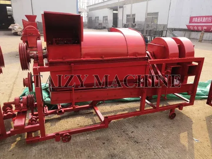 corn thresher before transformation