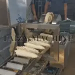 एकल ओळी ताज्या मक्याचा शिरा आणि शेपटी काढणारा