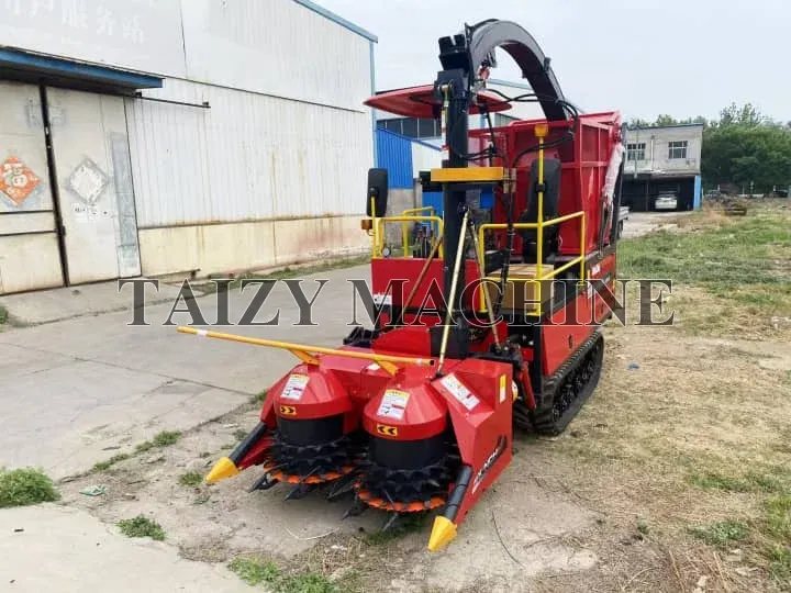 corn silage harvester machine