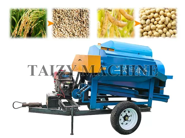 Maize Sheller Machine For Grain Threshing