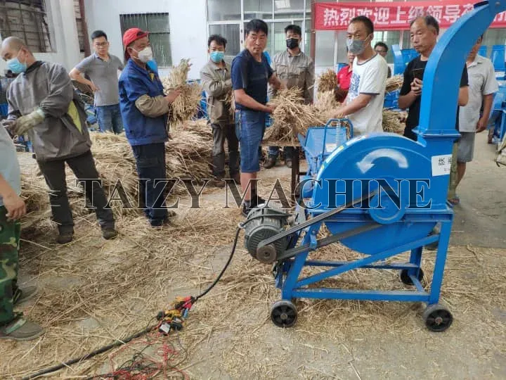 Forage Chopper For Silage Stalks Cutting 9 grass chaff cutter