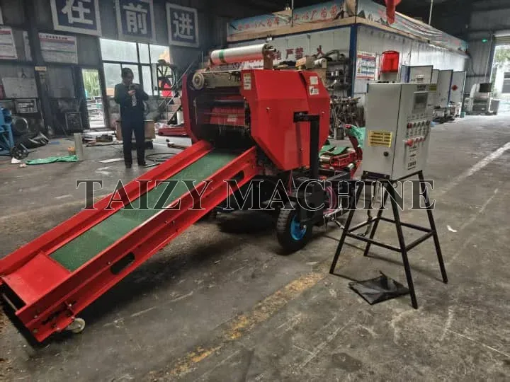 TZ 55-52 type silage baler and wrapper