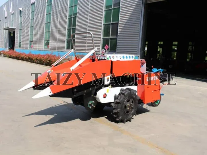 Colheitadeira automática de espigas de milho