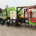 Machine à balle et enveloppeuse pour alimentation bovine