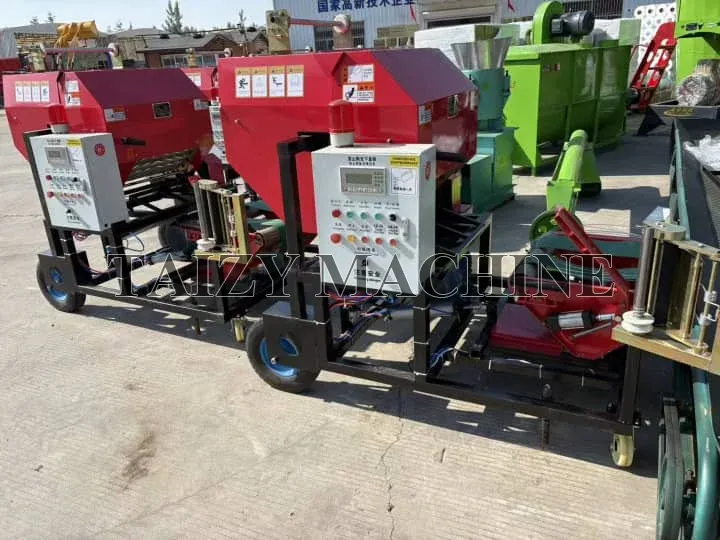 hay baler silage machine