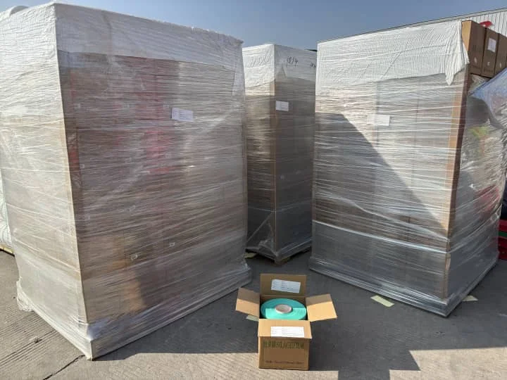 packaging of these baler machine