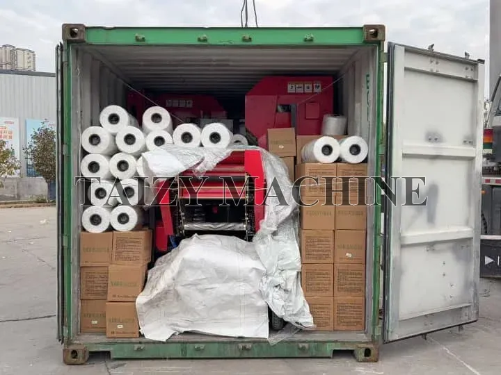 silage baler machine to