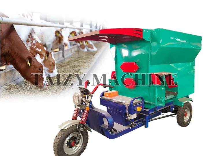 Cattle Feed Spreader – TMR Spreader For Cattle & Sheep Farms