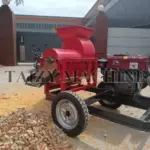corn threshing machine testing
