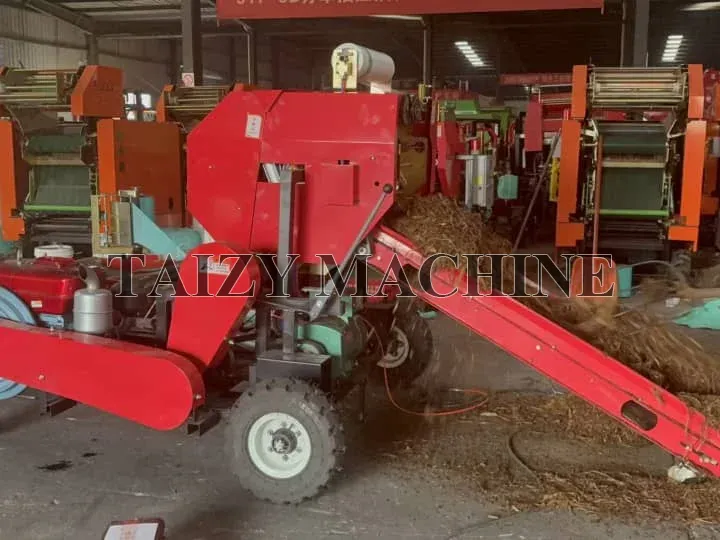 testing of single bale wrapper