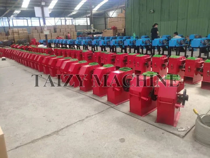 straw shredder machine ships to Peru