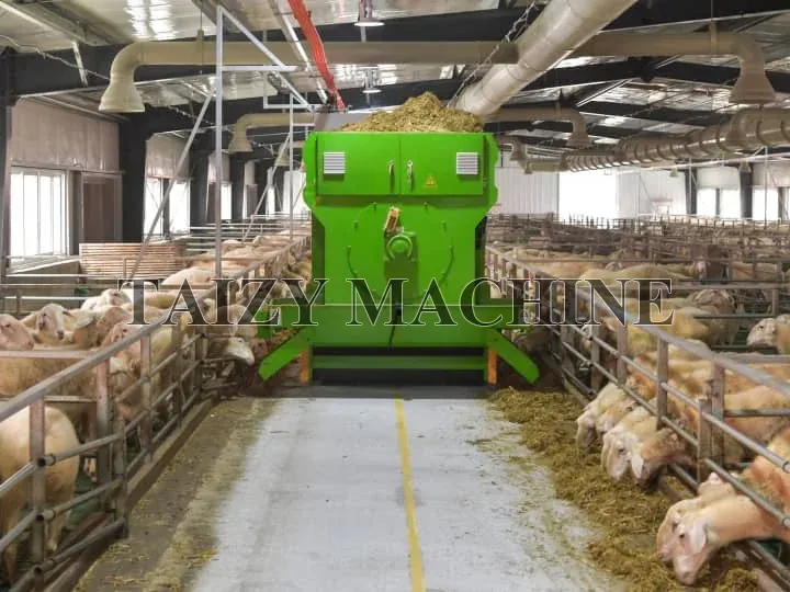 fixed silage feeding system