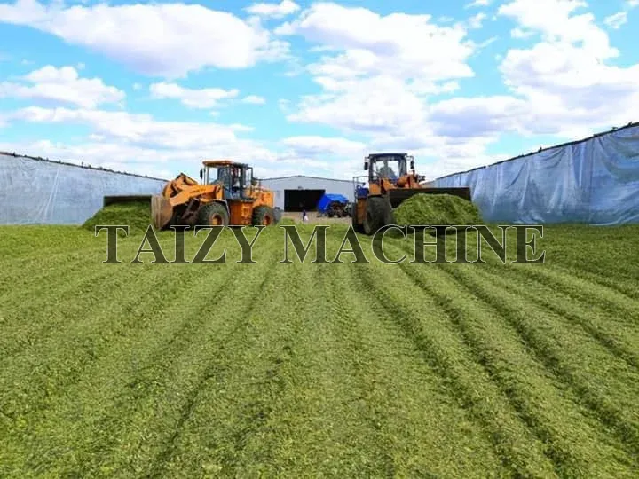 silage processing plant