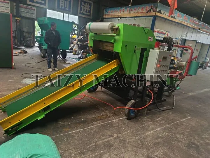 Tanzania Customer Invests In Baler Wrapper Combination 6 baler wrapper combination