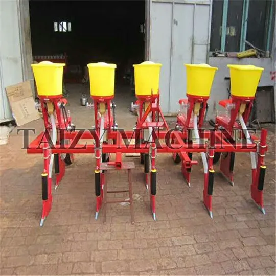 UK Customer's Second Purchase of Seed Planting Machine 4 5 row maize planter