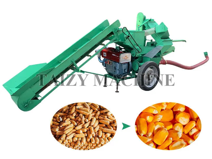 Corn Thresher Sheller Machine for Agriculture