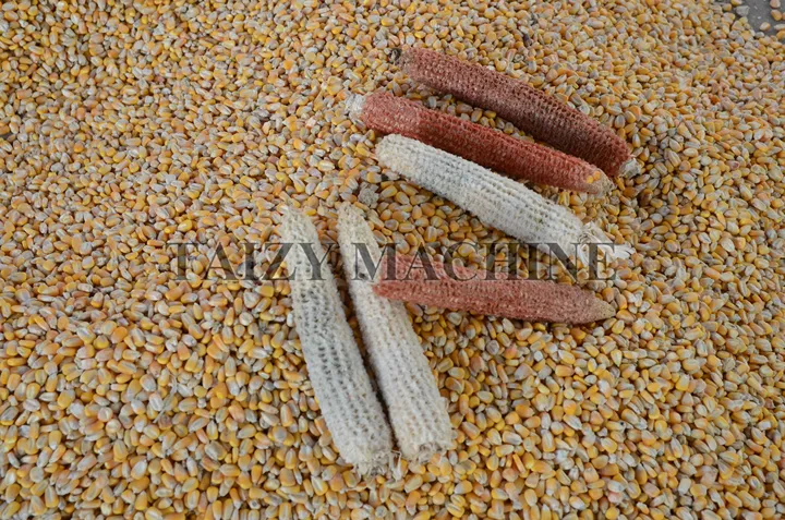 Maize Corn Sheller Machine for Fast and Efficient Kernel Separation 1 Whole corn kernels