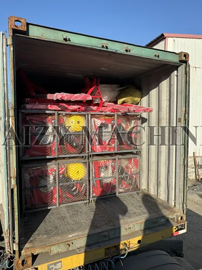 UK Customer's Second Purchase of Seed Planting Machine 2 Loading the first order onto the vehicle