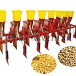 A corn planter can complete tasks such as ditching, sowing, fertilizing, and covering with soil in one go. It can sow evenly according to the set row and plant spacing, improve sowing efficiency, save labor, and improve the uniformity of corn emergence and yield.