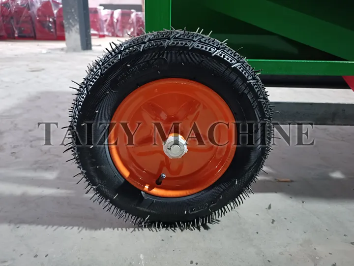 Maize Corn Sheller Machine for Fast and Efficient Kernel Separation 2 Big tire