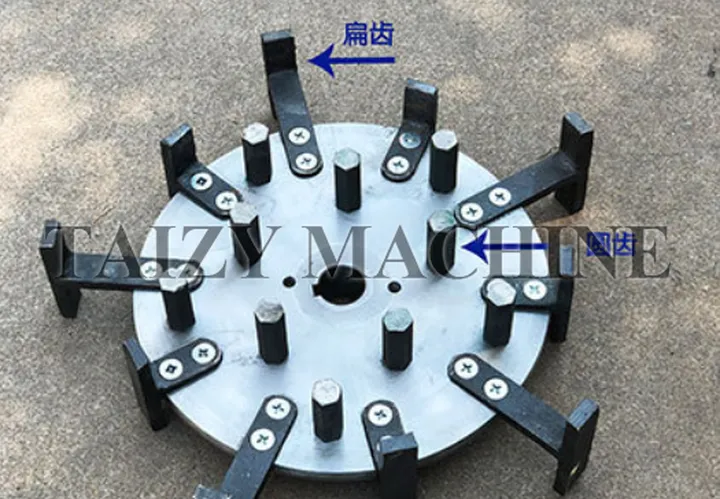 Toothed-Claw Type Graining Mill for Farmers and Processing Workshops 1 all-steel thickened rotor disc
