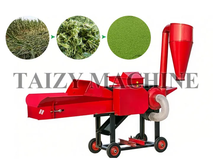 Hay Cutter Pulverizer for Grass, Straw Processing