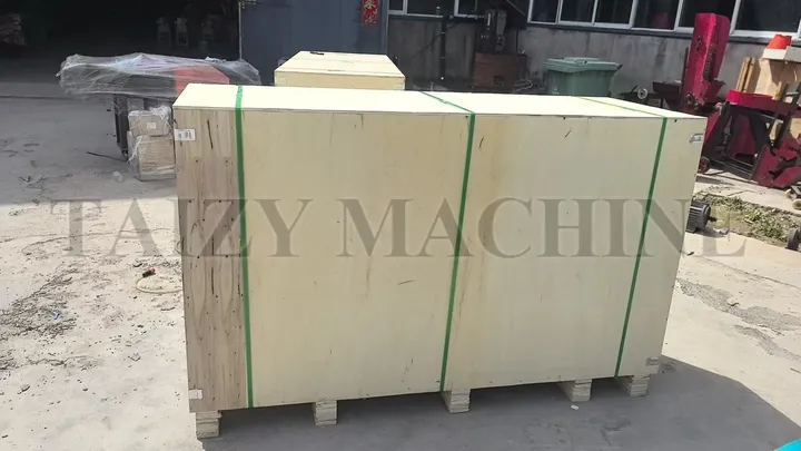 transport of the rice straw chopper