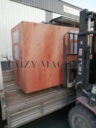 Corn Grits Milling Machine Exported to Indonesia 2 packaging of the corn milling machine