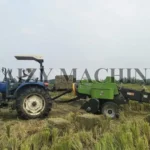 tractor square hay forage baler