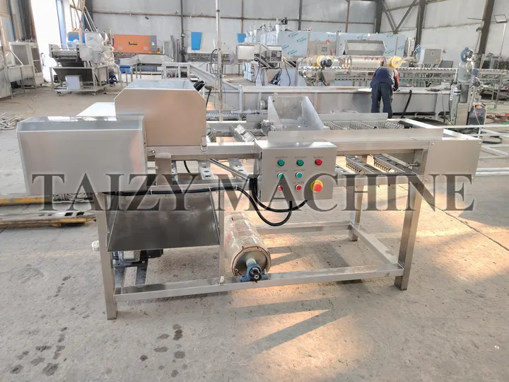 Fresh Corn Cutting Machine Exported to Vietnam 2 corn section cutting machine