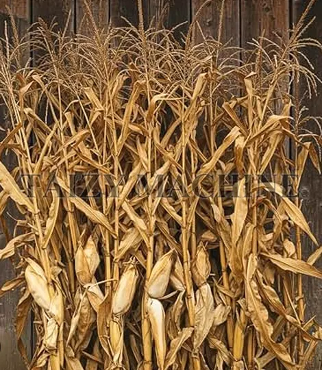 corn stalks