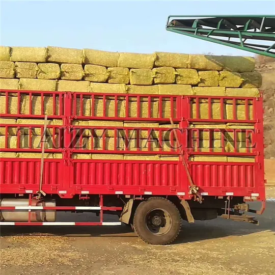 Better Hay Storage with a Hay Packing Machine 3 end product for the hay baler machine
